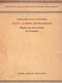 Image of Sein Leben Bewahren: Ψυχή In Den Herrenworten Der Evangelien