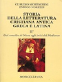 Image of Storia Della Letteratura Cristiana Antica Greca E Latina II-1: Dal Concilio Di Nicea Agli Inizi Del Medioveo