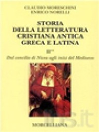 Image of Storia Della Letteratura Cristiana Antica Greca E Latina II-2: Dal Concilio Di Nicea Agli Inizi Del Medioveo