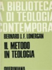 Image of Il Metodo In Teologia