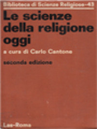 Image of Le Scienze Della Religione Oggi / Carlo Cantone (A Cura)