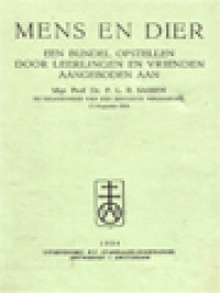 Image of Mens En Dier: Een Bundel Opstellen Door Leerlingen En Vrienden Aangeboden Aan