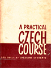 Image of A Practical Czech Course: For English - Speaking Studens