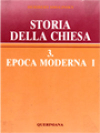 Image of Storia Della Chiesa III: Epoca Moderna 1