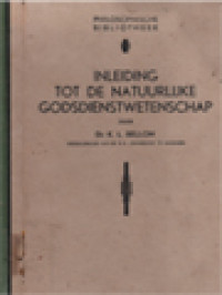 Image of Inleiding Tot De Natuurlijke Godsdienstwetenschap