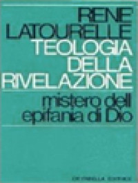 Image of Teologia Della Rivelazione: Mistero Dell'Epifania Di Dio
