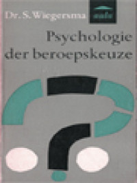 Image of Psychologie Der Beroepskeuze