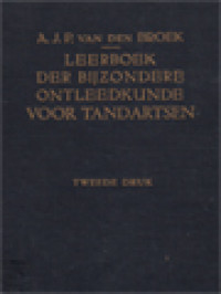 Image of Leerboek Der Bij Zondere Ontleedkunde Voor Tandartsen
