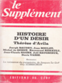 Image of Le Supplément: Histoire D'un Désir Thérèse d'Avila