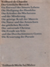 Image of Der Göttliche Bereich: Ein Entwurf Des Innern Lebens