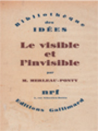 Image of Bibliothèque Des Idées: Le Visible Et L'invisible