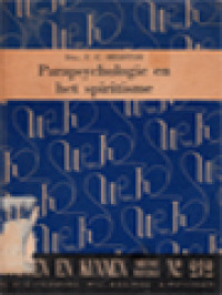 Image of Parapsychologie En Het Spiritisme