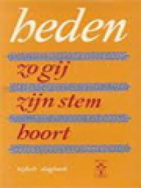 Image of Heden Zo Gij Zijn Stem Hoort