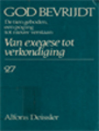 Image of God Bevrijdt: De Tien Gehoden, Een Poging Tot Niew Verstaan