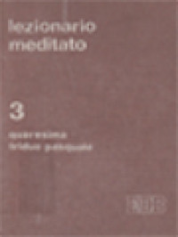 Image of Lezionario Meditato 3: Quaresima E Triduo Pasquale