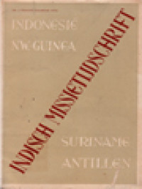 Image of Indisch Missietijdschrift 3-1954 - Indonesië, Nw.-Guinea, Suriname, Antillen