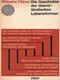 Image of Die Geschichte Der Abendländischen Lebensformen