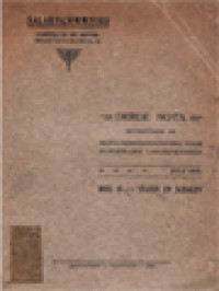 Image of Salariscommissie, Derde Nota - Deel II: Staten En Schalen