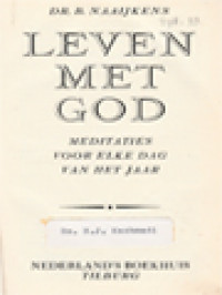 Image of Leven Met God: Meditaties Voor Elke Dag Van Het Jaar