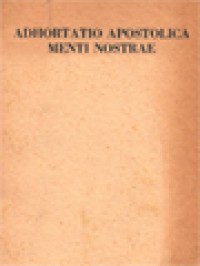 Image of Adhortatio Apostolica Menti Nostrae