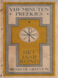Image of Vijf Minuten Preekjes: Het Jaar Rond