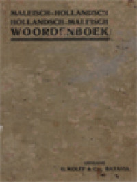 Image of Maleisch-Hollandsch En Hollandsch-Maleisch Handwoordenboek