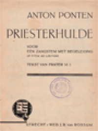 Image of Priesterhulde: Voor één Zangstem Met Begeleiding (2e Stem Ad Libitum)