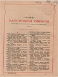 Image of Index Sanctorum Omnium