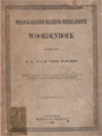 Image of Minangkabausch-Maleisch-Nederlandsch Woordenboek
