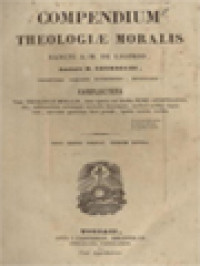 Image of Compendium Theologiae Moralis Sancti A.-M. De Ligorio