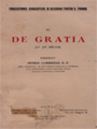 Image of De Gratia (1a 2ae, 109-114)
