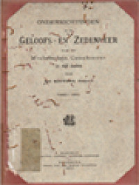 Image of Onderrichtingen In De Geloofs - En Zedenleer Naar Den Mechelschen Catechisdmus IV