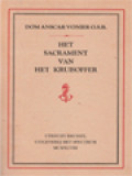 Het Sacrament Van Het Kruisoffer
