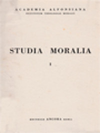 Image of Studia Moralia I
