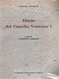 Image of Diario Del Concilio Vaticano I
