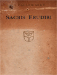 Image of Sacris Erudiri: Fragmenta Liturgica Collecta A Monachis Sancti Petri De Aldeburgo In Steenbrugge Ne Pereant