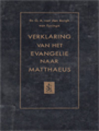 Image of Verklaring Van Het Evangelie Naar Matthaeus
