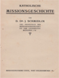 Image of Katholische Missionsgeschichte