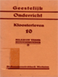 Image of Geestelijk Onderricht 10: Kloosterleven