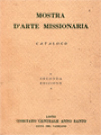 Image of Mostra D'arte Missionaria: Catalogo