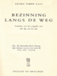 Image of Bezinning Langs De Weg: Gedachten Over Het Evangelie Voor Elke Dag Van Het Jaar