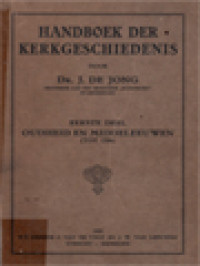 Image of Handboek Der Kerkgeschiedenis I: Oudheid En Middeleeuwen (Tot 1304)