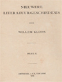Image of Nieuwere Literatuur-Geschiedenis I