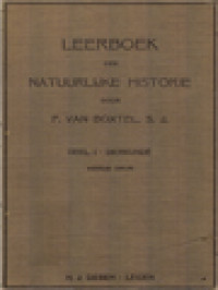 Image of Leerboek Der Natuurlijke Historie I: Dierkunde