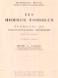 Les Hommes Fossiles: Éléments De Paléontologie Humaine