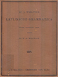 Image of Latijnsche Grammatica