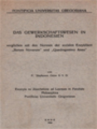 Image of Das Gewerkschaftswesen In Indonesien, Verglichen Mit Den Normen Der Sozialen Enzykliken 