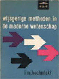 Image of Wijsgerige Methoden In De Moderne Wetenschap