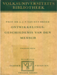 Image of Ontwikkelingsgeschiedenis Van Den Mensch