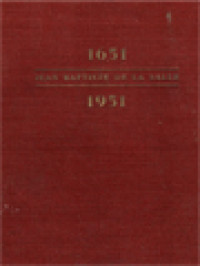 Image of Jean Baptiste De La Salle 1651-1951: Bij Het Derde Eeuwfeest Van Zijn Geboorte Op 30 April